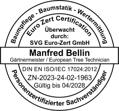 Zertifizierter Baum-Sachverständiger Bellin, Lübeck